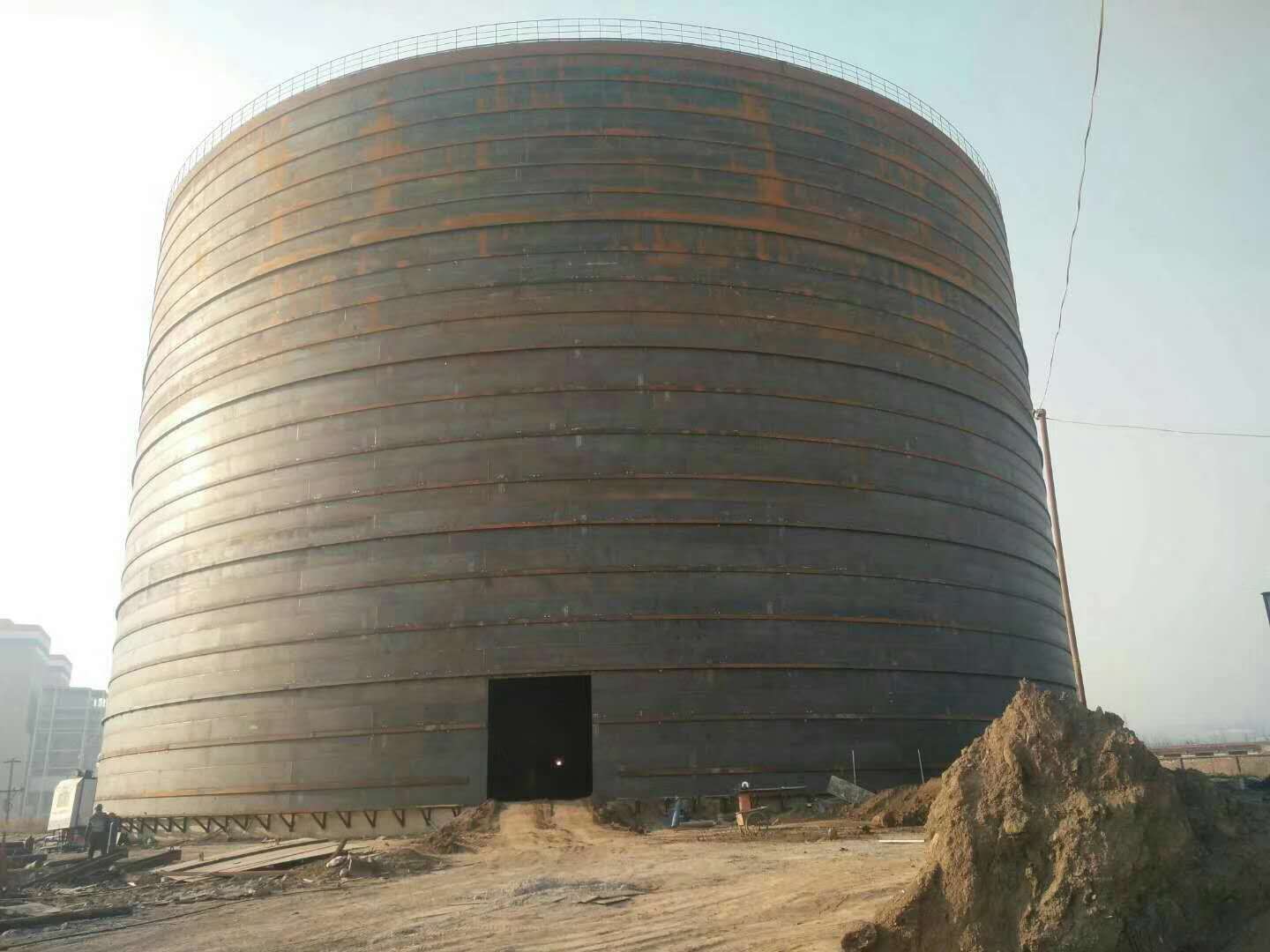 兴安承建大型钢板库的好处及原理